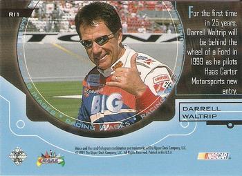 1999 Maxx - Racing Images #RI1 Darrell Waltrip Back