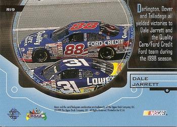 1999 Maxx - Racing Images #RI9 Dale Jarrett Back