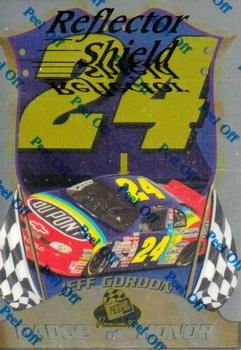 1999 Press Pass Premium - Badge of Honor Reflectors #BH24 Jeff Gordon's Car Front