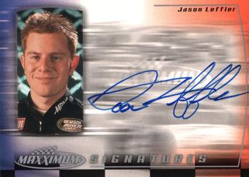 2000 Maxximum - Signatures #LE Jason Leffler Front