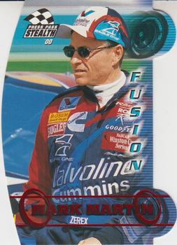 2000 Press Pass Stealth - Fusion Red Hot #FS 10 Mark Martin Front