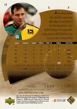 2000 SP Authentic - Overdrive Silver #15 Chad Little Back