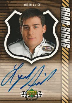 2000 Upper Deck Racing - Road Signs #RS-LA Lyndon Amick Front