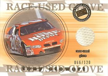 2001 Press Pass Stealth - Race-Used Glove Cars #GC   4 Tony Stewart Front