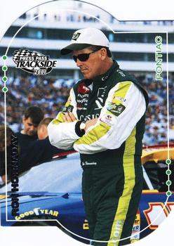 2001 Press Pass Trackside - Die Cuts #12 Ron Hornaday Front