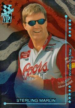 2001 Press Pass VIP - Explosives #X40 Sterling Marlin Front