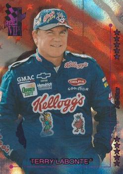 2001 Press Pass VIP - Laser Explosive #LX39 Terry Labonte Front