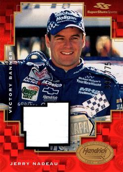 2001 Super Shots Hendrick Motorsports - Victory Banners #HRB4 Jerry Nadeau Front