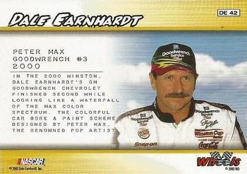 2002 Wheels High Gear - Dale Earnhardt Tradin' Paint #DE 42 Dale Earnhardt's Car Back