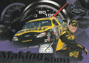 2004 Press Pass Collectors Series Making the Show #MS 11 Matt Kenseth Front