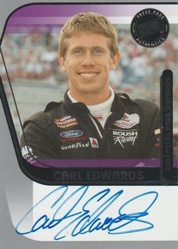 2004 Press Pass - Signings #NNO Carl Edwards Front