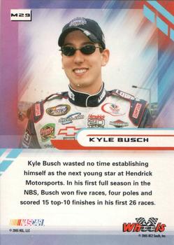 2005 Wheels High Gear - MPH #M29 Kyle Busch Back