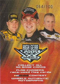 2005 Wheels High Gear - MPH #M90 Matt Kenseth / Kurt Busch / Mark Martin Front