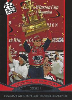 2006 Press Pass Dominator Jeff Gordon #22 Jeff Gordon '01 Champion Front