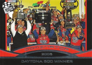 2006 Press Pass Dominator Jeff Gordon #27 Jeff Gordon '05 Daytona 500 Win Front