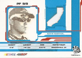 2006 Press Pass Stealth - Profile #PF 9 Kevin Harvick Back