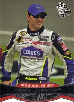 2007 Press Pass - Blue #B2 Jimmie Johnson Front