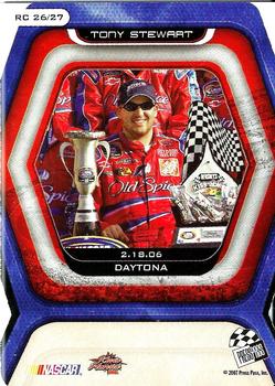 2007 Press Pass Eclipse - Racing Champions #RC 26 Tony Stewart Back