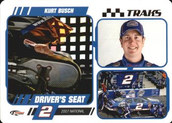 2007 Traks - Driver's Seat National #DS 18 Kurt Busch Front