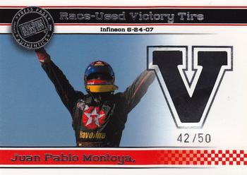 2008 Press Pass - Target Victory Tires #JM-TT Juan Pablo Montoya Front