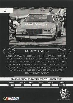 2008 Press Pass Legends - Blue #5 Buddy Baker Back