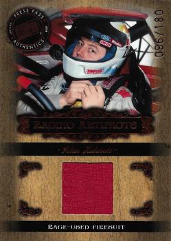 2008 Press Pass Legends - Racing Artifacts Firesuit Bronze #AK-F Alan Kulwicki Front