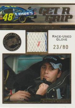 2008 Press Pass VIP - Get a Grip Drivers #GGD 12 Jimmie Johnson Front