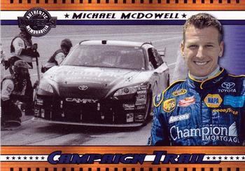 2008 Wheels American Thunder - Campaign Trail #CT 14 Michael McDowell Front