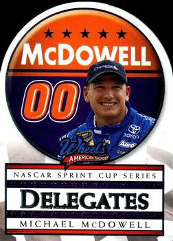 2008 Wheels American Thunder - Delegates #D10 Michael McDowell Front