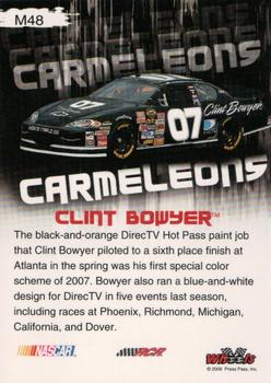 2008 Wheels High Gear - MPH #M48 Clint Bowyer's Car Back