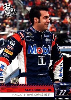 2009 Press Pass - Blue #29 Sam Hornish Jr. Front