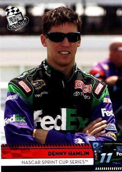 2009 Press Pass - Blue #6 Denny Hamlin Front