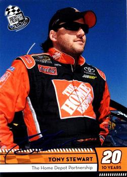 2009 Press Pass - Blue #94 Tony Stewart Front