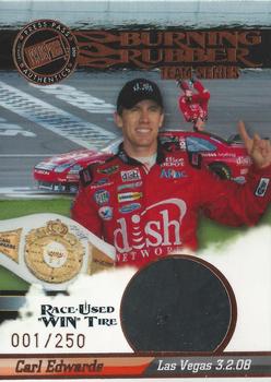 2009 Press Pass - Burning Rubber-Team Series #BRT3 Carl Edwards Front