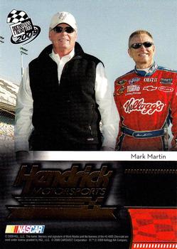 2009 Press Pass - Gold #199 Mark Martin/Rick Hendrick Front