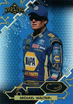 2009 Press Pass Stealth - Chrome Gold #36 Michael Waltrip Front