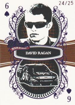 2009 Wheels Main Event - Fast Pass Purple #24 David Ragan Front