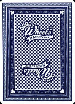 2009 Wheels Main Event - Playing Cards Blue #10♥ Brian Vickers Back