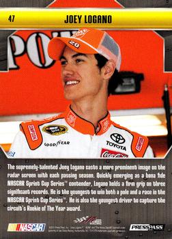 2011 Press Pass Stealth #47 Joey Logano Back