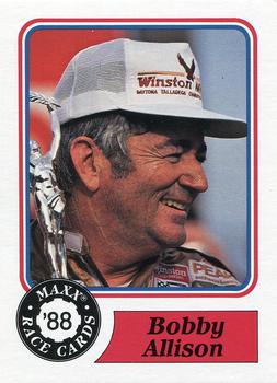 1988 Maxx #30 Bobby Allison Front