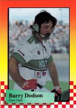 1989 Maxx #18 Barry Dodson Front