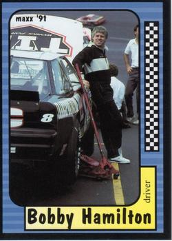 1991 Maxx #68 Bobby Hamilton Front