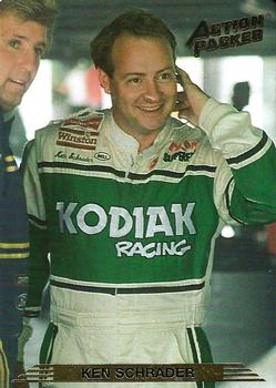 1993 Action Packed #19 Ken Schrader Front