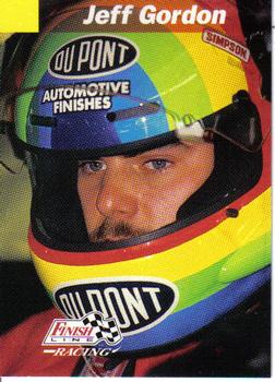1993 Finish Line #83 Jeff Gordon Front