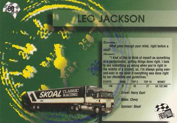 1994 Press Pass #80 Leo Jackson Back