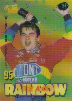 1995 Action Packed Winston Cup Country - Team Rainbow #1 Jeff Gordon Front