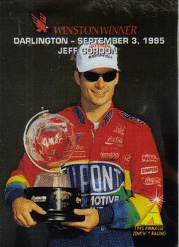 1995 Pinnacle Zenith - Winston Winner #23 Jeff Gordon Front
