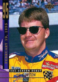 1995 Upper Deck #234 Jeff Burton Front