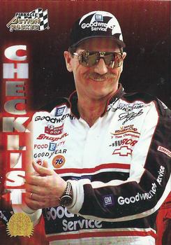 1996 Action Packed Credentials #104 Dale Earnhardt Front