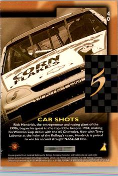 1996 Pinnacle #40 Terry Labonte's Car Back